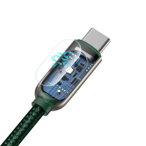 Kup Cablul USB la USB-C Baseus Display, 5A, 1m (verde) - BSU1951GRN - {ean13} - Sklep Home Screen