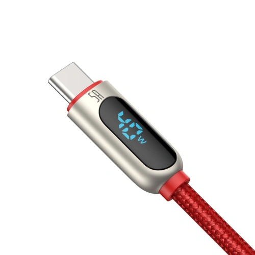 Kup Baseus USB zu USB-C Kabel Display, 5A, 1m (rot) - BSU1952RED - {ean13} - Sklep Home Screen
