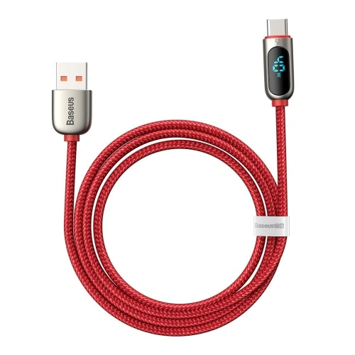 Kup Baseus USB zu USB-C Kabel Display, 5A, 1m (rot) - BSU1952RED - {ean13} - Sklep Home Screen