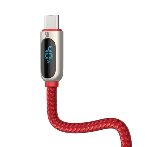 Kup Baseus USB zu USB-C Kabel Display, 5A, 1m (rot) - BSU1952RED - {ean13} - Sklep Home Screen