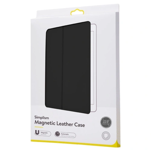 Kup Baseus Apple Tasche Simplism Magnetische Ledertasche iPad Air 10.9 2020/2022 (4. und 5. Generation) / iPad Air 11 2024 (6. Generation) schwarz - BSU1954BLK - {ean13} - Sklep Home Screen