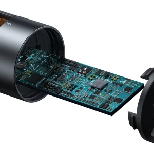 Kup Transmiter FM Baseus Energy Column, Bluetooth 5.0, 2x USB, 18W (szary) - BSU1956GRY - {ean13} - Sklep Home Screen