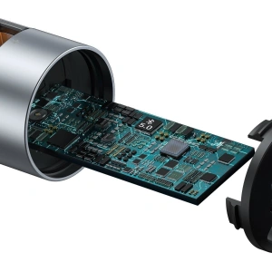 Kup Transmiter FM Baseus Energy Column, Bluetooth 5.0, 2x USB, 18W (srebrny) - BSU1957SLV - {ean13} - Sklep Home Screen
