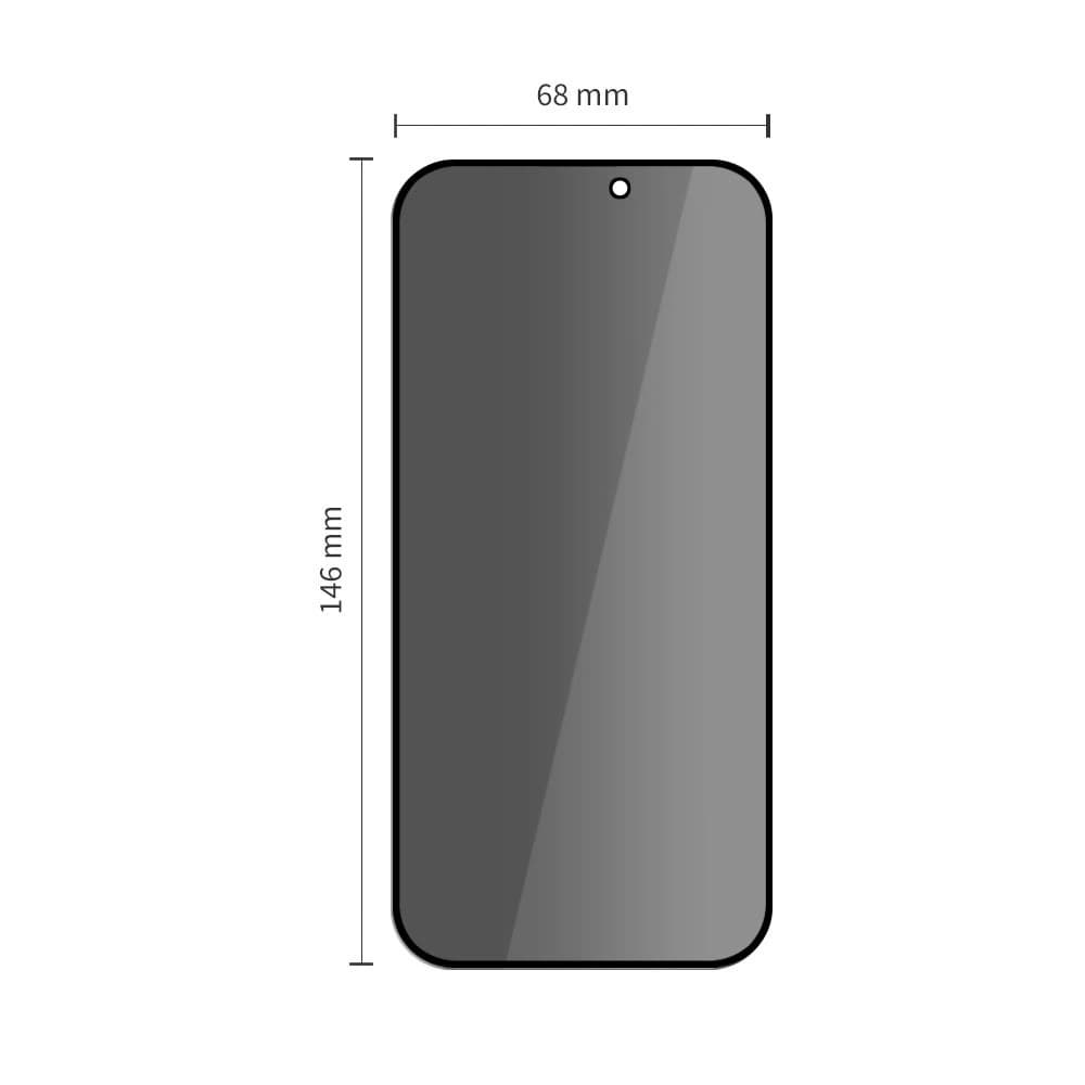 Tech-Protect Quick Set Spy+ Apple iPhone 16 Pro Ochrana soukromí [2 BALENÍ] - 3