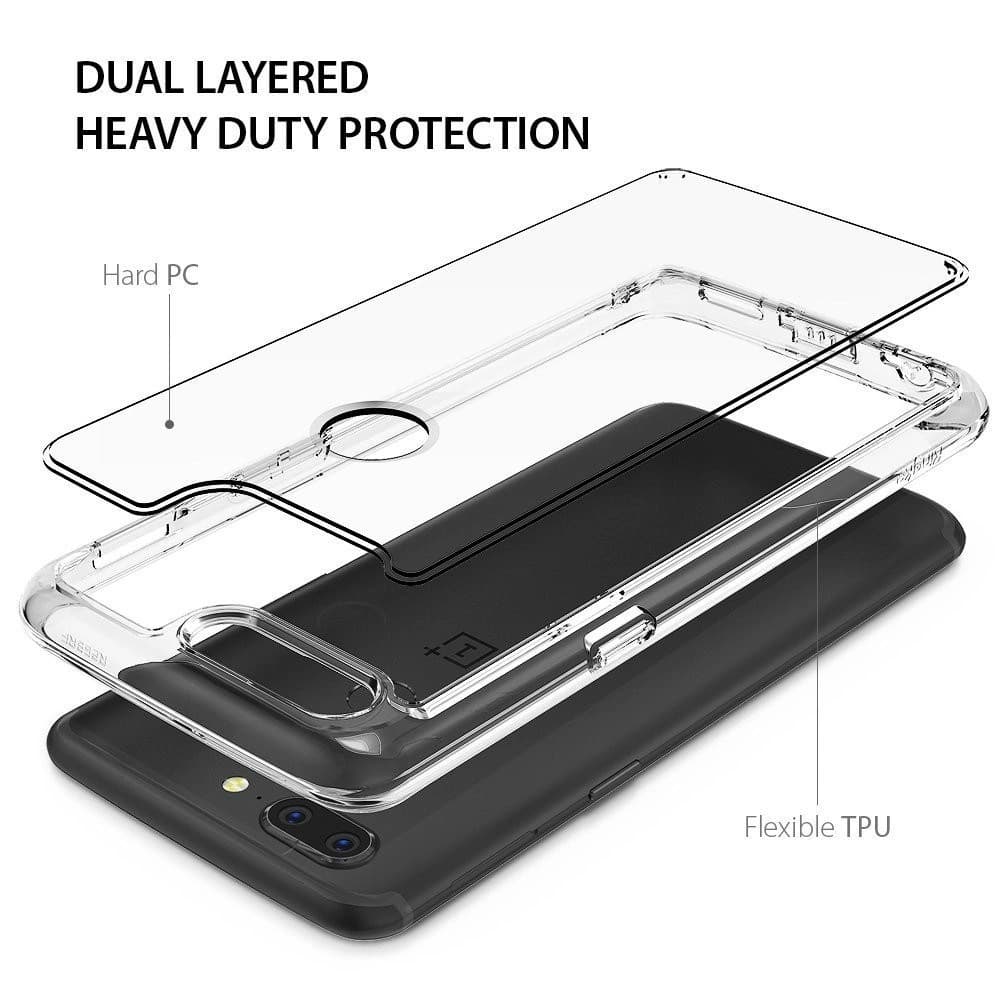 Etui Ringke Fusion OnePlus 5T Clear - 4