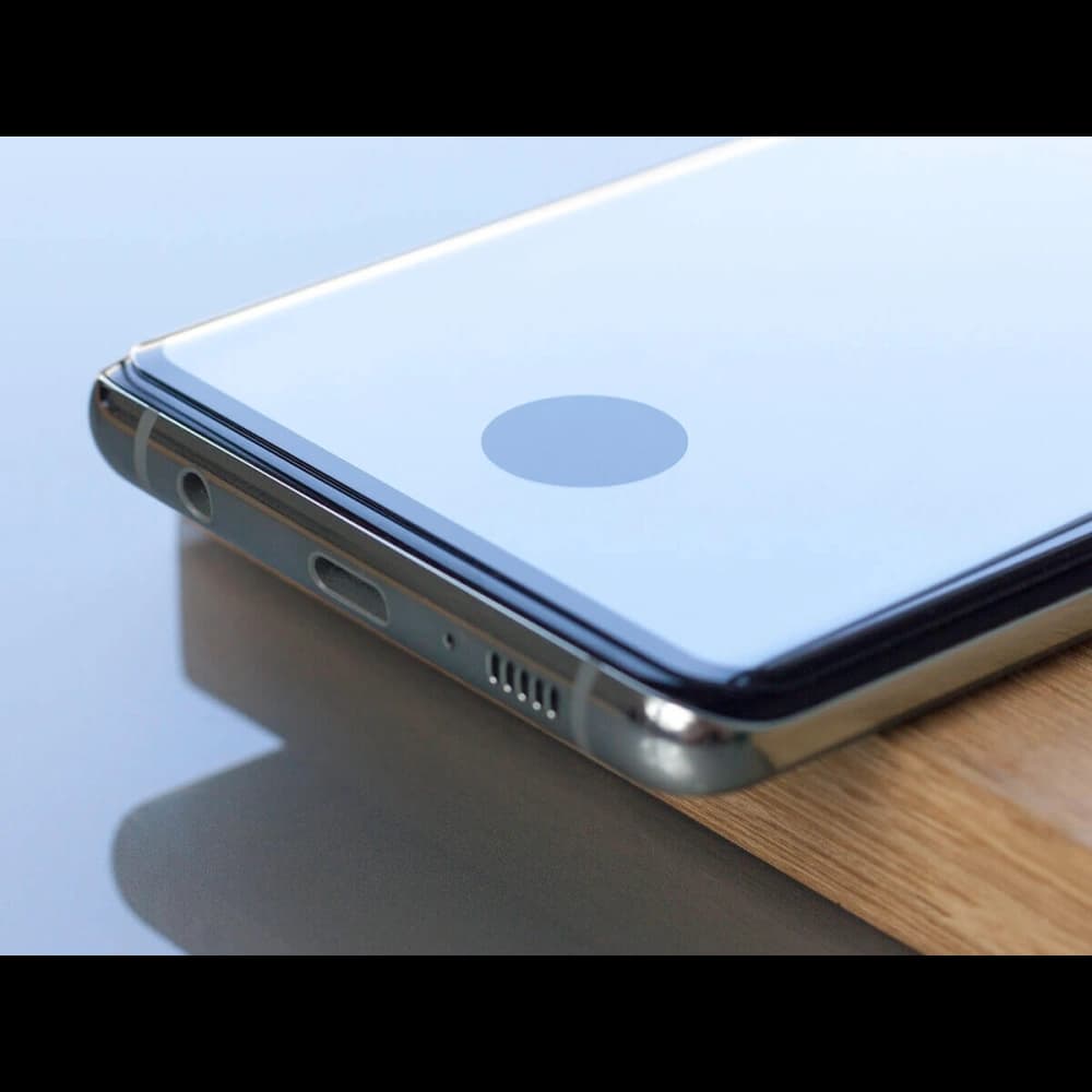 3MK Samsung Gehärtetes Glas HardGlass Max Sensor-Dot Galaxy S10+ Plus schwarz - 7