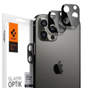 Spigen Optik Camera Lens Apple iPhone 12 Pro Max Black