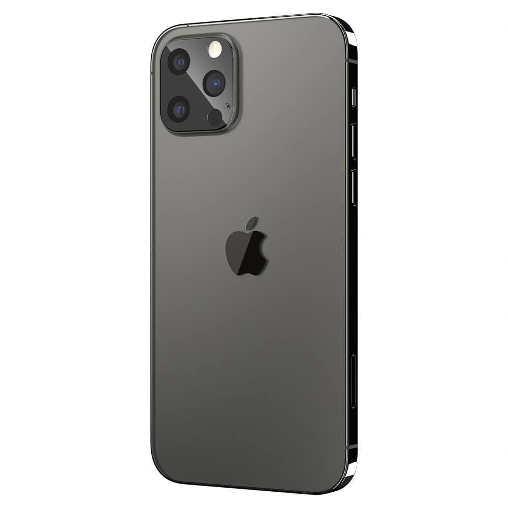 Spigen Optik Camera Lens Apple iPhone 12 Pro Max Black - 3