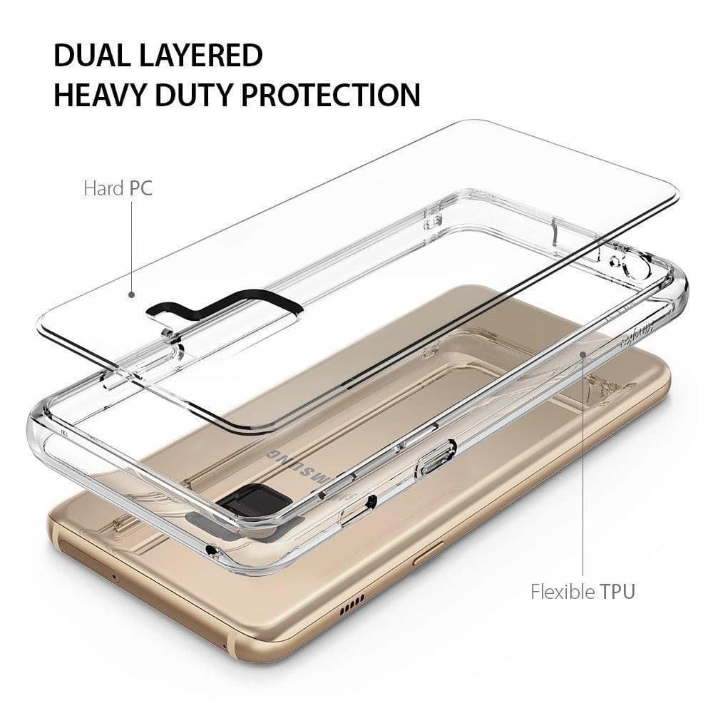 Etui Ringke Fusion Samsung Galaxy A8 2018 Clear - 5