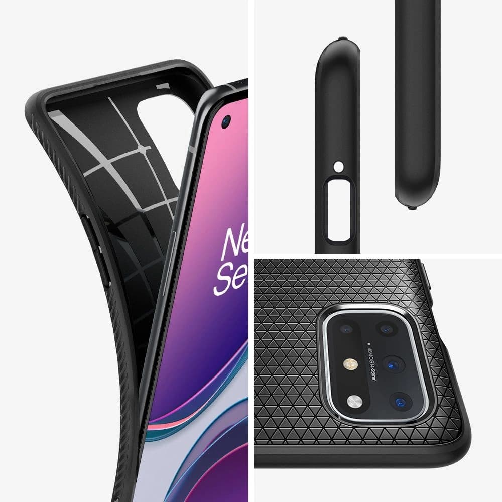 Spigen Liquid Air Oneplus 8T Matte Black - 3