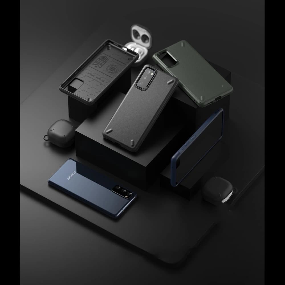 Etui Ringke Onyx Samsung Galaxy S20 FE Fekete - 3