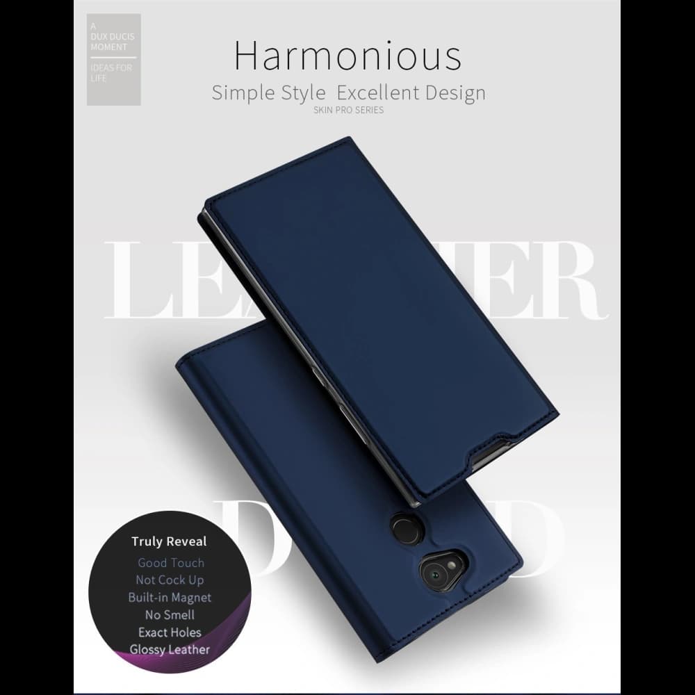 DuxDucis SkinPro Xperia L2 Gray + Screen Protector - 2