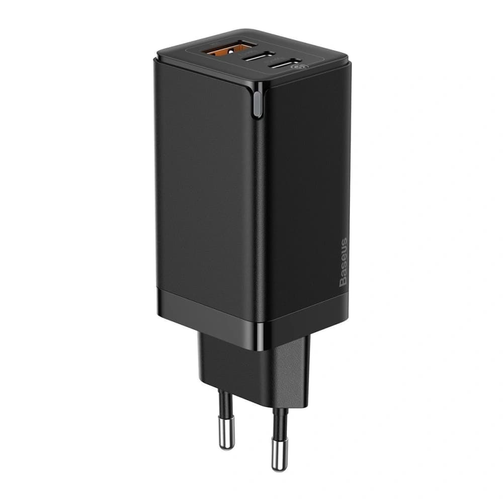 Baseus GaN Pro Quick Travel Charger C+C+A 65W EU Black - 1
