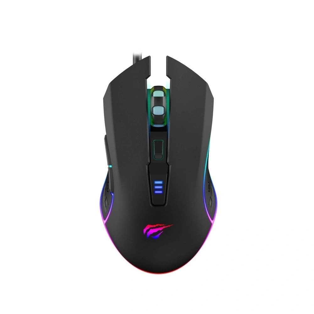 Gaming mouse Havit GAMENOTE MS1018 RGB 1000-3200 DPI - 1