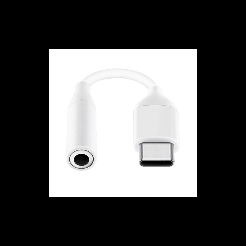 Samsung Adapter EE-UC10JUW USB-C to jack 3,5mm fast charge white - 3