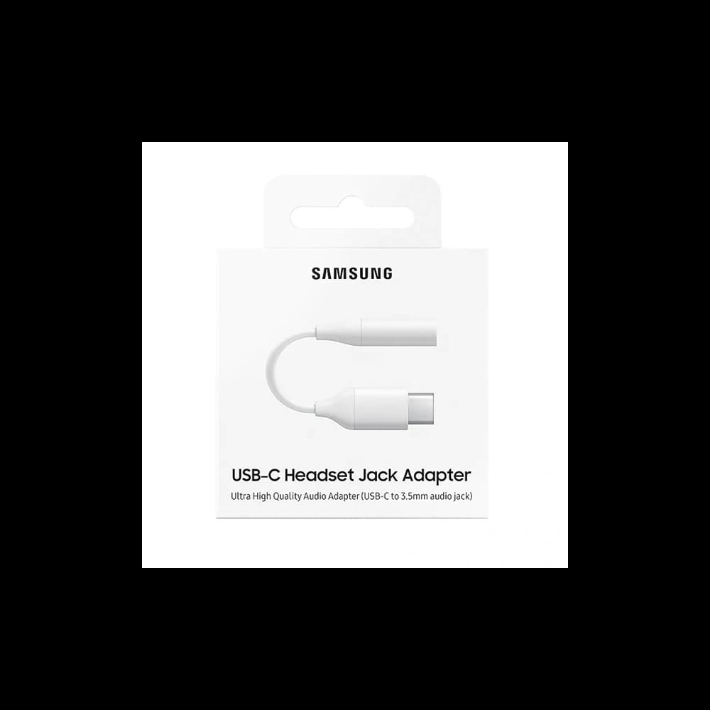 Samsung Adapter EE-UC10JUW USB-C to jack 3,5mm fast charge white - 4