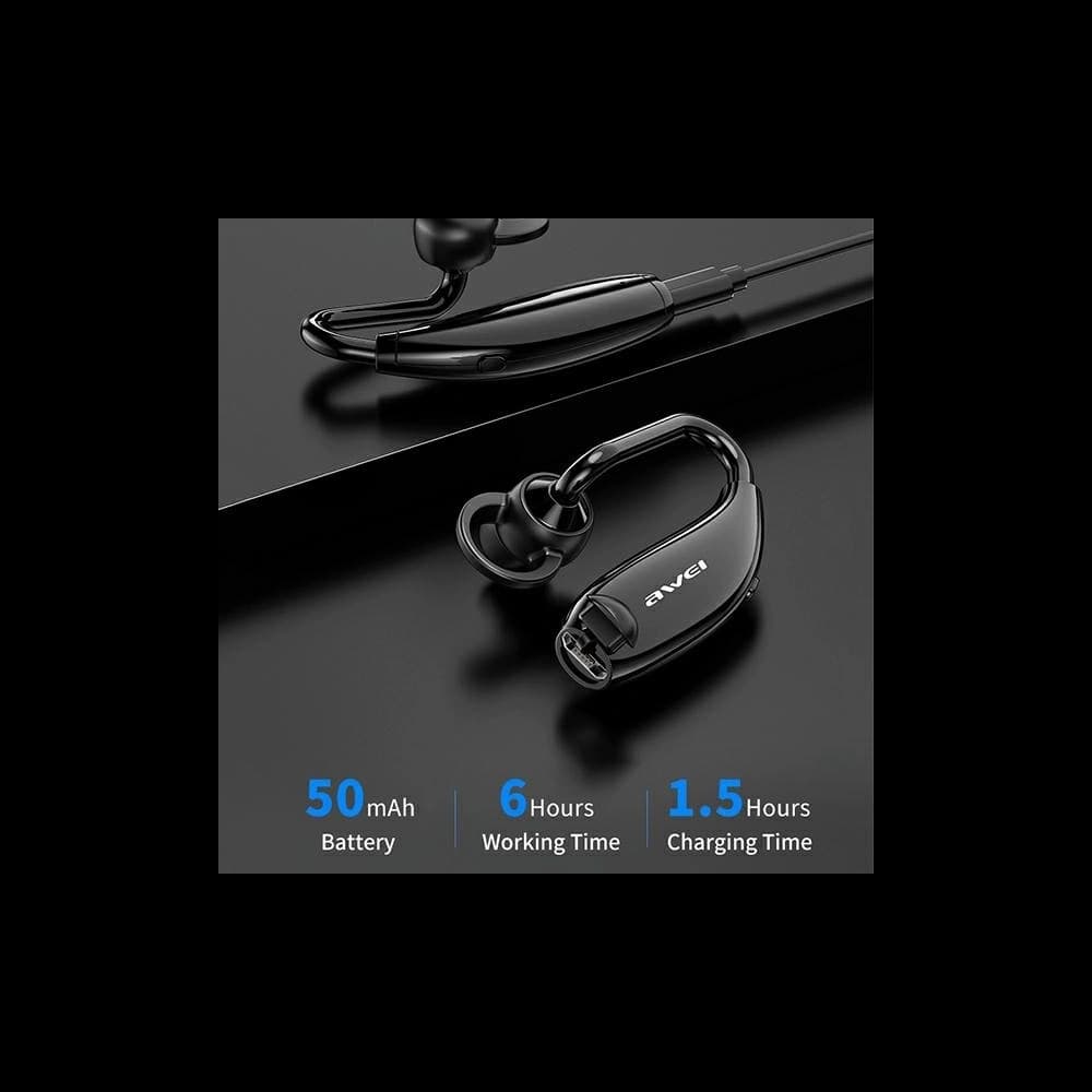AWEI In-Ear Wireless Headset Bluetooth mono N5 black - 7