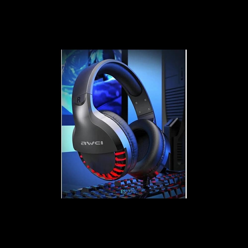 AWEI Gaming Headphones ES-770i with microphone black - 3