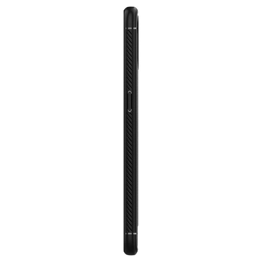 Etui Spigen Rugged Armor Oneplus Nord N10 5G Matná Černá - 5