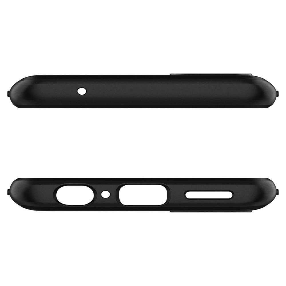 Etui Spigen Rugged Armor Oneplus Nord N10 5G Matná Černá - 6