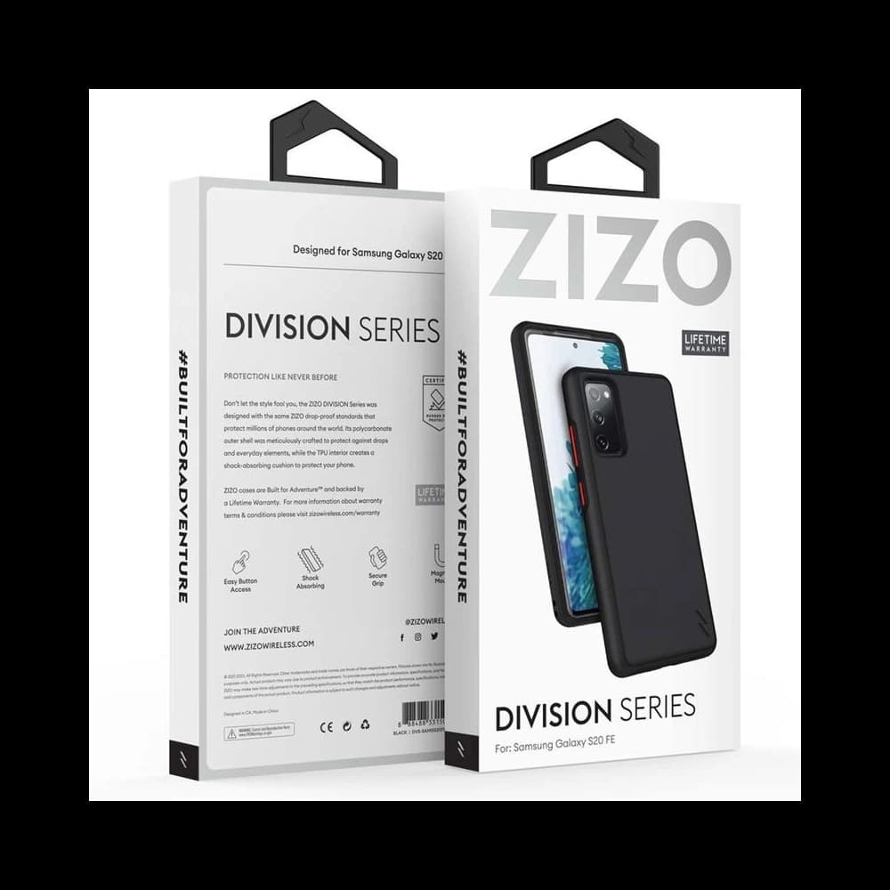 Etui Zizo Division Samsung Galaxy S20 FE (Nylon Black) - 1
