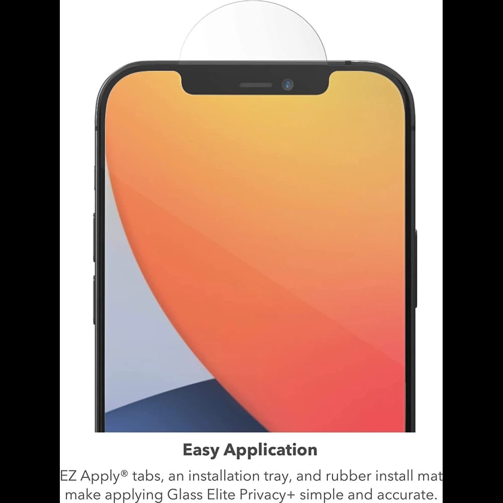 ZAGG Invisible Shield Glass Elite Privacy+ Apple iPhone 12/12 Pro - 2