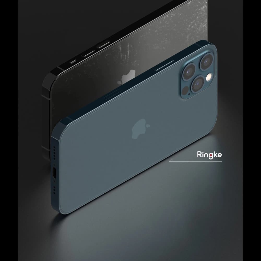 Ringke Invisible Defender Back Protector Matte Apple iPhone 12 Pro Max [2 PACK] - 9