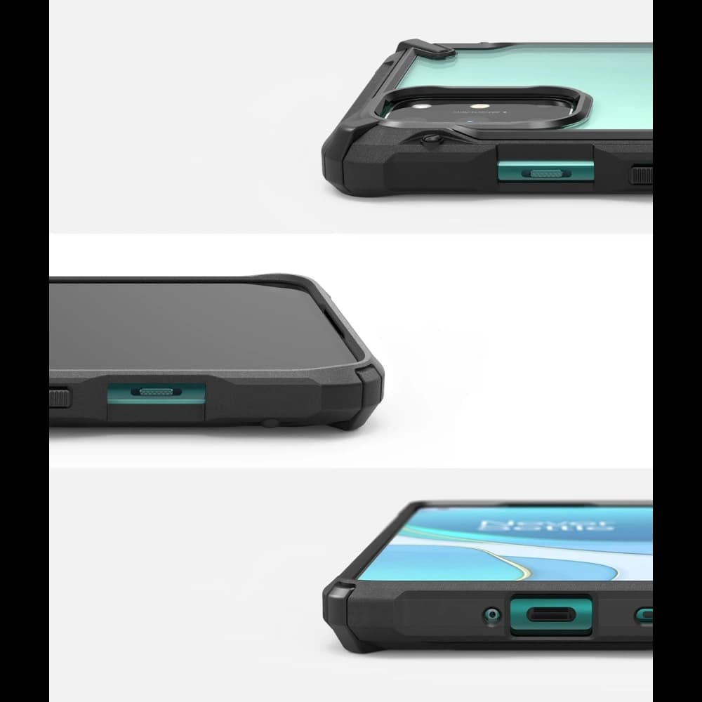 Etui Ringke Fusion-X OnePlus 8T Turquoise Green - 2