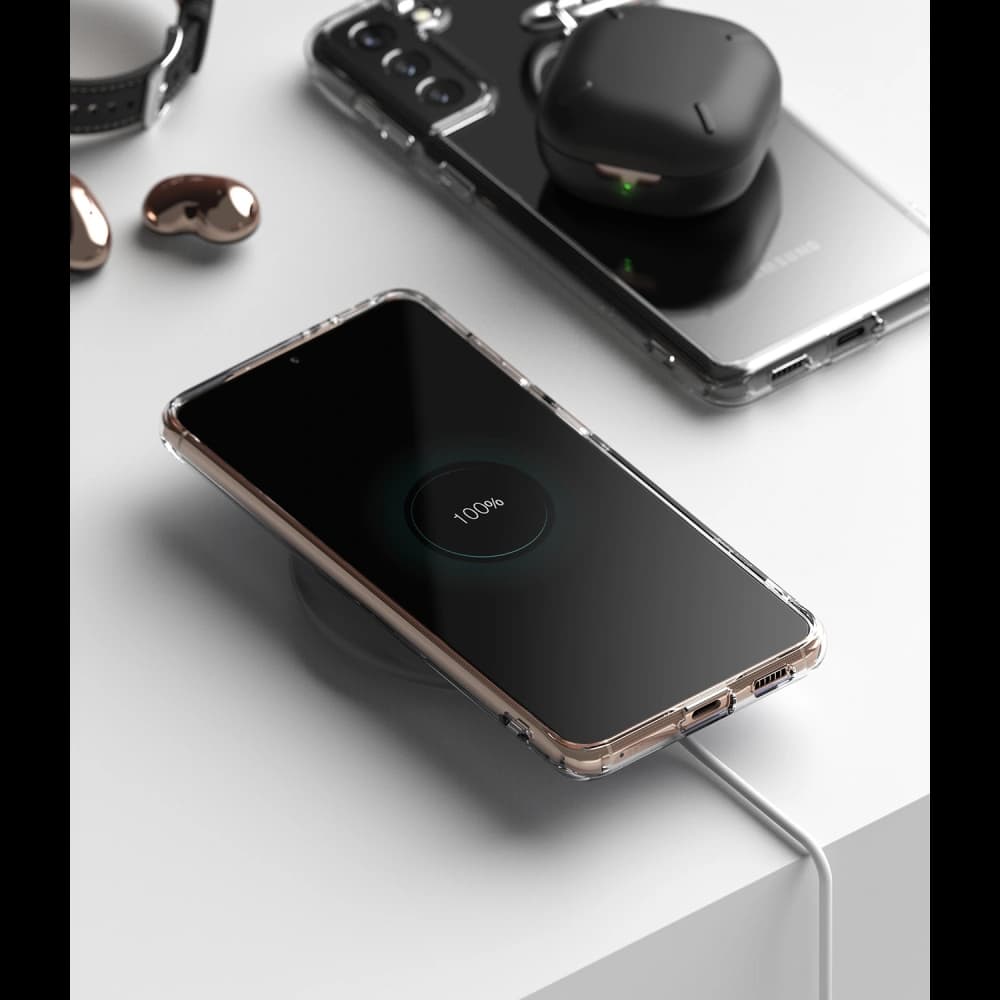 Ringke Samsung Case Fusion Galaxy S21+ Plus Klar - 9