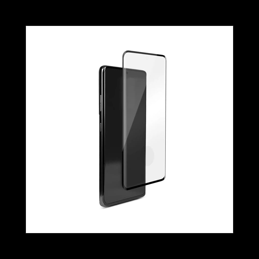 PURO Premium Full Edge Tempered Glass Case Friendly Samsung Galaxy S21 Ultra (black) - 1