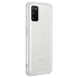 Samsung Gehäuse Galaxy A02s EF-QA026TT Klarer Deckel Transparent