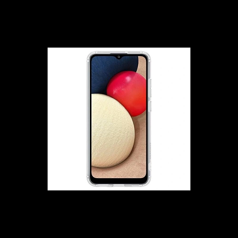 Samsung Gehäuse Galaxy A02s EF-QA026TT Klarer Deckel Transparent - 2