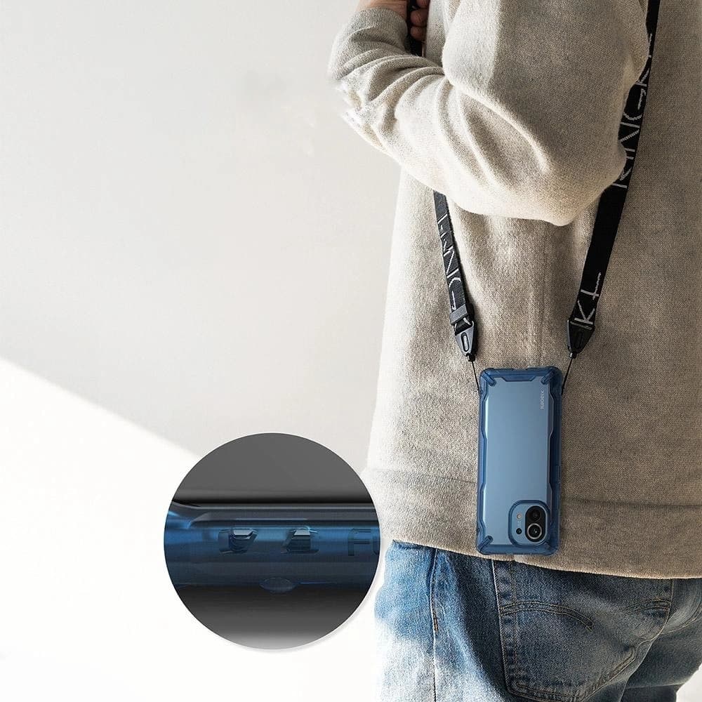 Etui Ringke Fusion-X Xiaomi Mi 11 Negru - 4