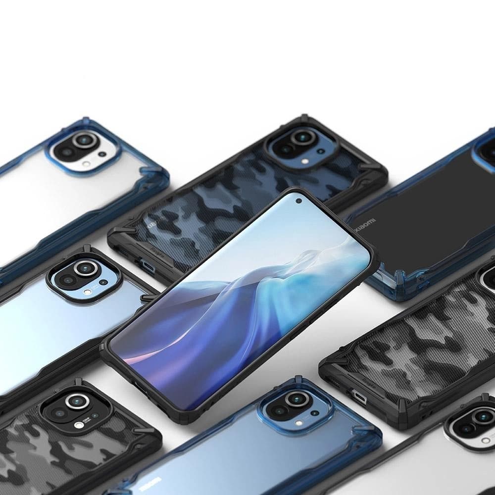 Etui Ringke Fusion-X Xiaomi Mi 11 Negru - 8