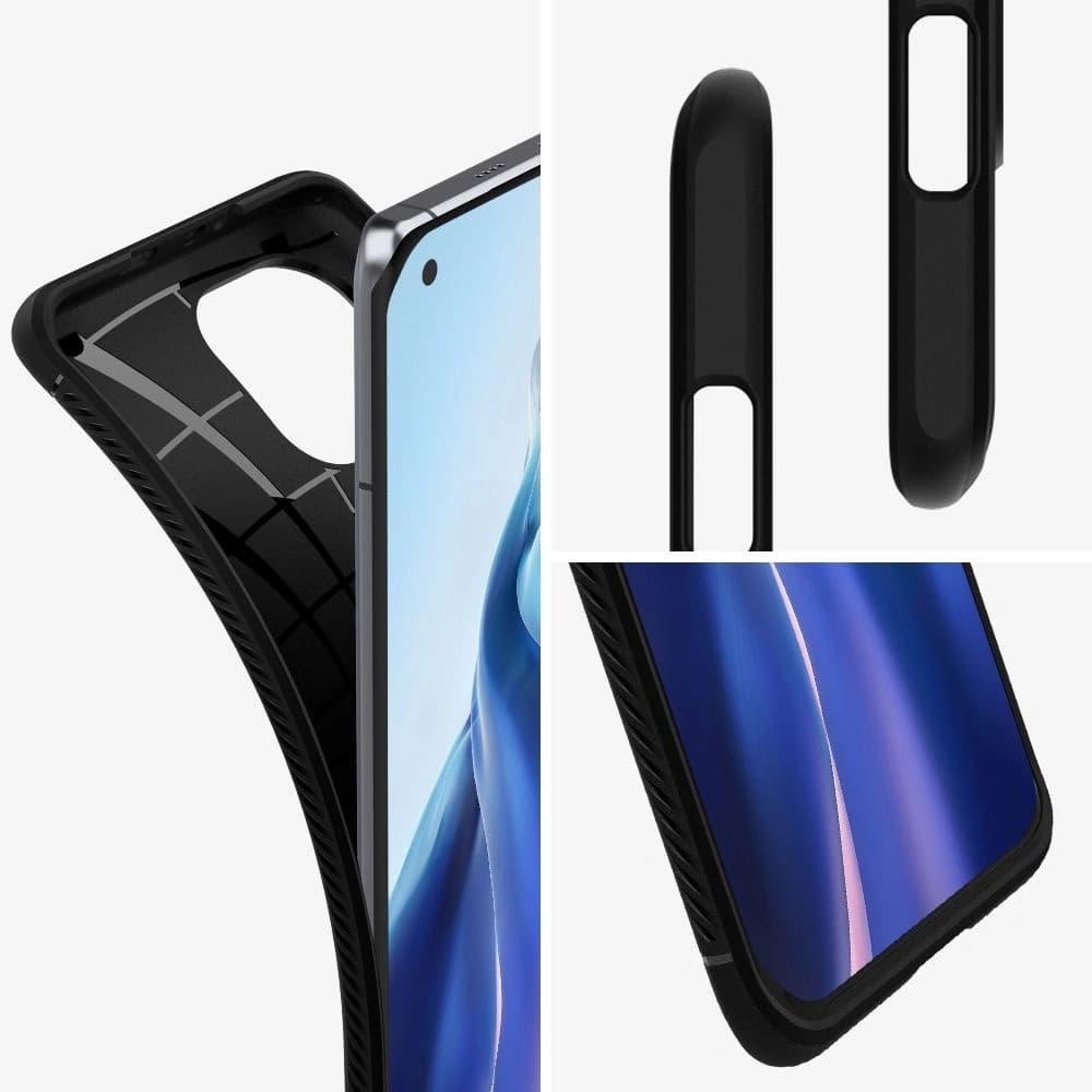Etui Spigen Rugged Armor Xiaomi Mi 11 Negru Mat - 9