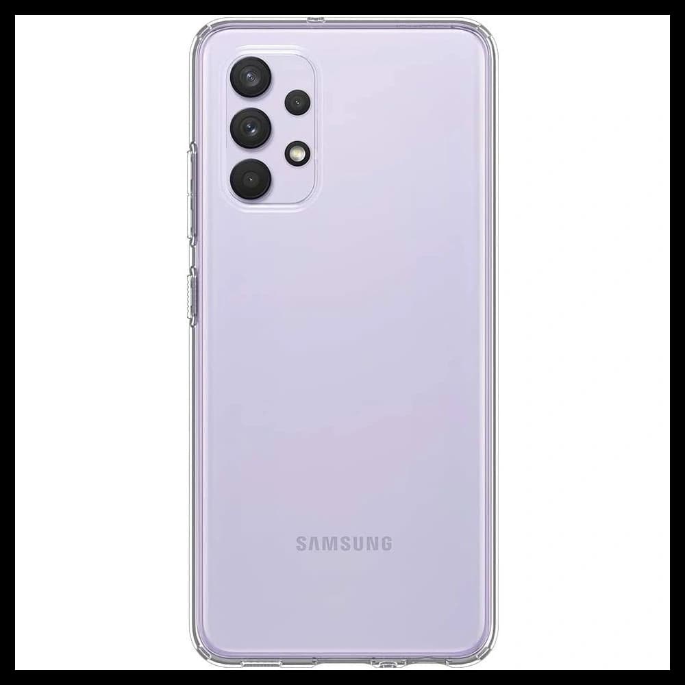 Spigen Samsung Gehäuse Flüssigkristall Galaxy A32 LTE Kristallklar - 4