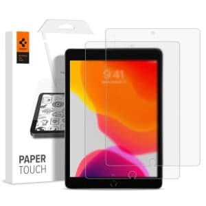 Spigen Paper Touch Apple iPad 10.2 2019/2020/2021 7, 8, 9 Gen/iPad Air 10.5 2019 3 Gen [2 PACK]