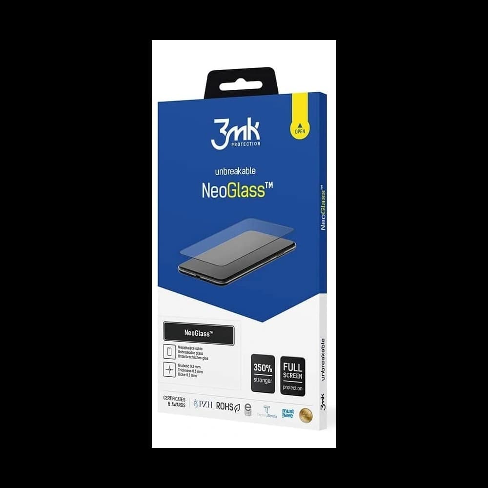 Szkło ochronne 3MK NeoGlass Apple iPhone SE 2022/SE 2020/8/7 Full Cover białe - 1