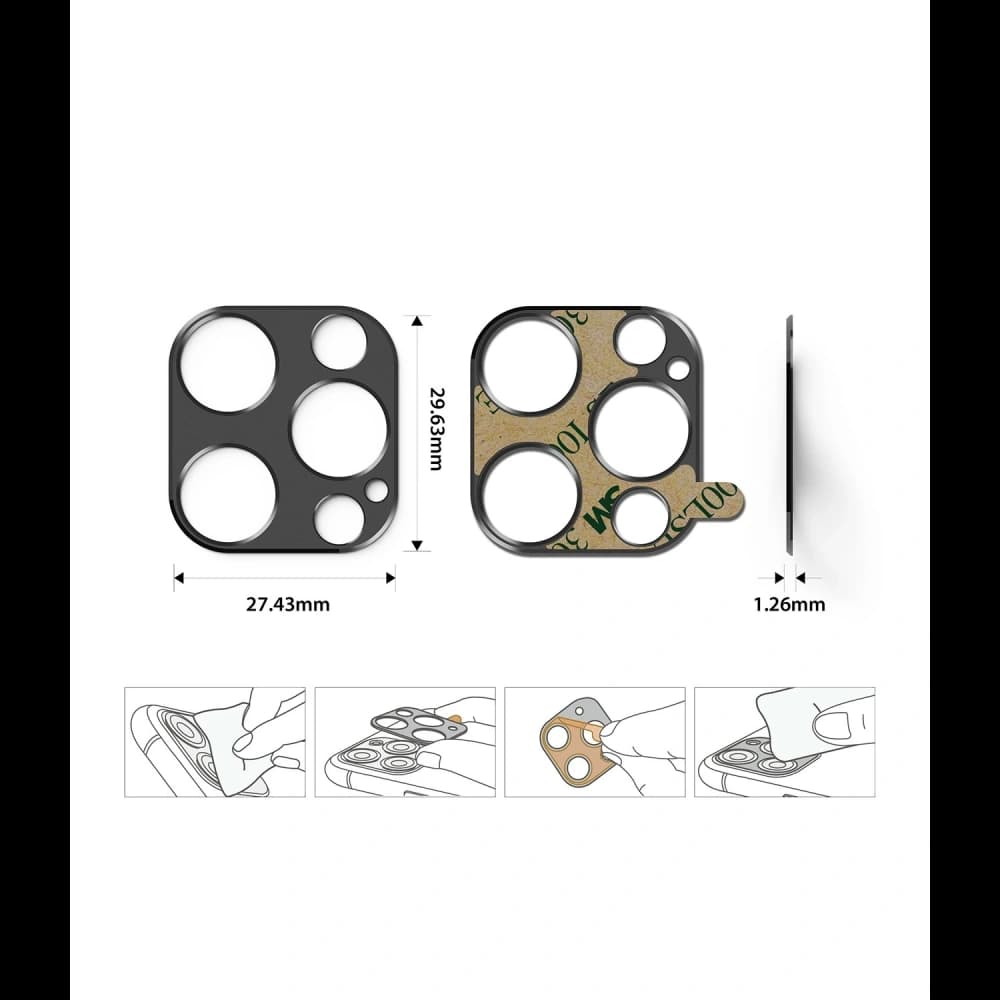 Ringke Camera Styling Apple iPhone 12 Pro Max Blue - 9