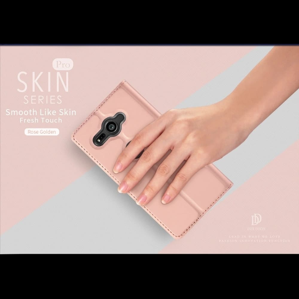 DuxDucis SkinPro Xperia XZ2 Compact Rose Gold - 3