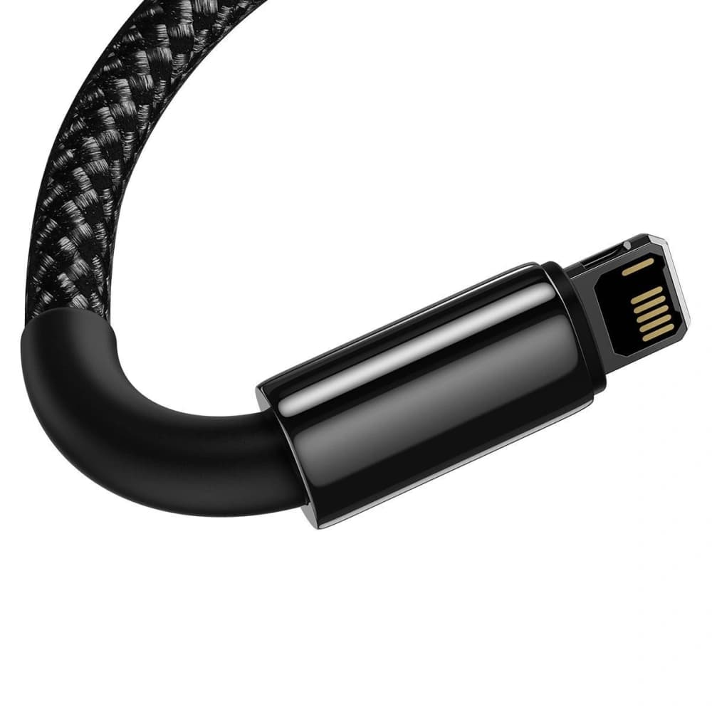 Baseus Tungsten Gold Cable USB Lightning 2.4A 1m (black) - 7