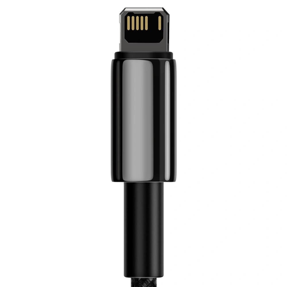 Baseus Tungsten Gold Cable USB Lightning 2.4A 2m (black) - 2