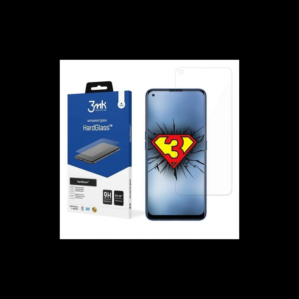 3MK Gehärtetes Glas HardGlass Realme 7 Pro - 1