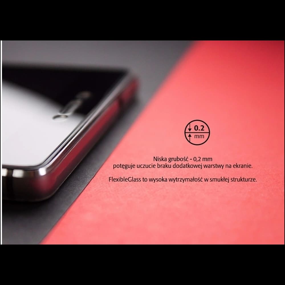 Hybriertes Glas 3MK FlexibleGlass Huawei P20 Lite - 6