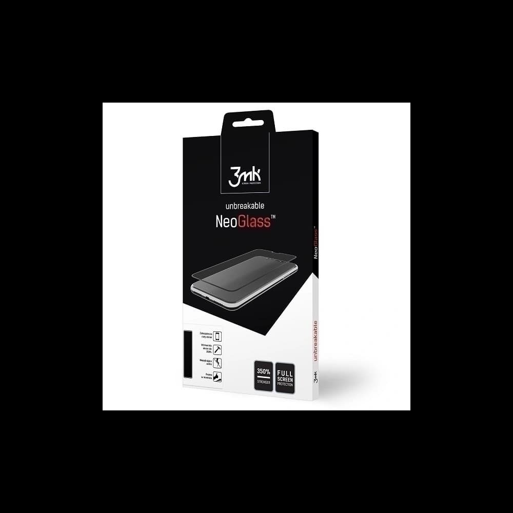 3MK Samsung Schutzglas NeoGlass Galaxy A80 Full Cover schwarz - 1