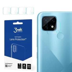 3MK Hybridglas für Kameraobjektiv Objektivschutz Realme C21 [4 PACK]