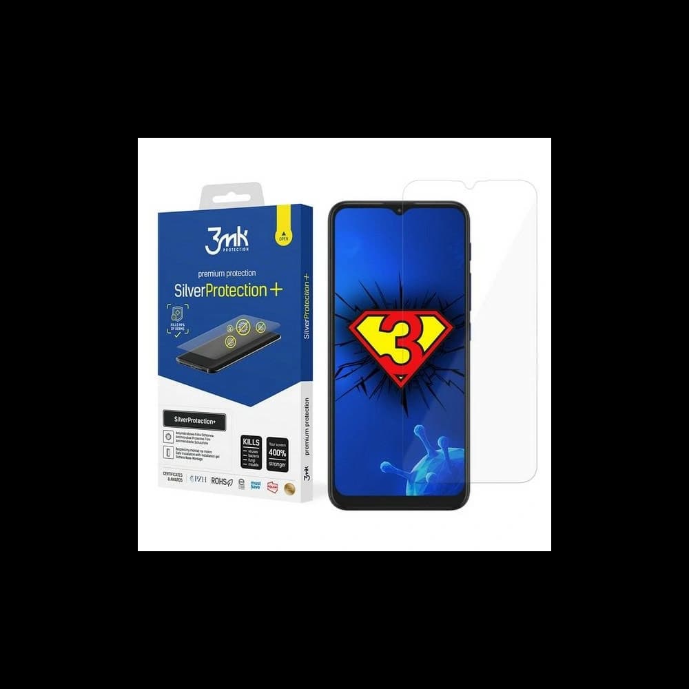 3MK Antimikrobielle Schutzfolie Silver Protect+ Motorola Moto E7 Power - 1