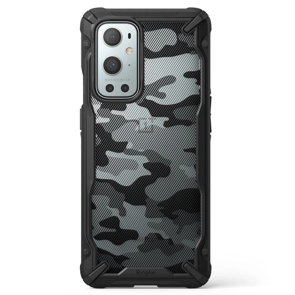 Ringke OnePlus Tasche Fusion-X Design 9 Pro Camo (Moro) Schwarz - 1