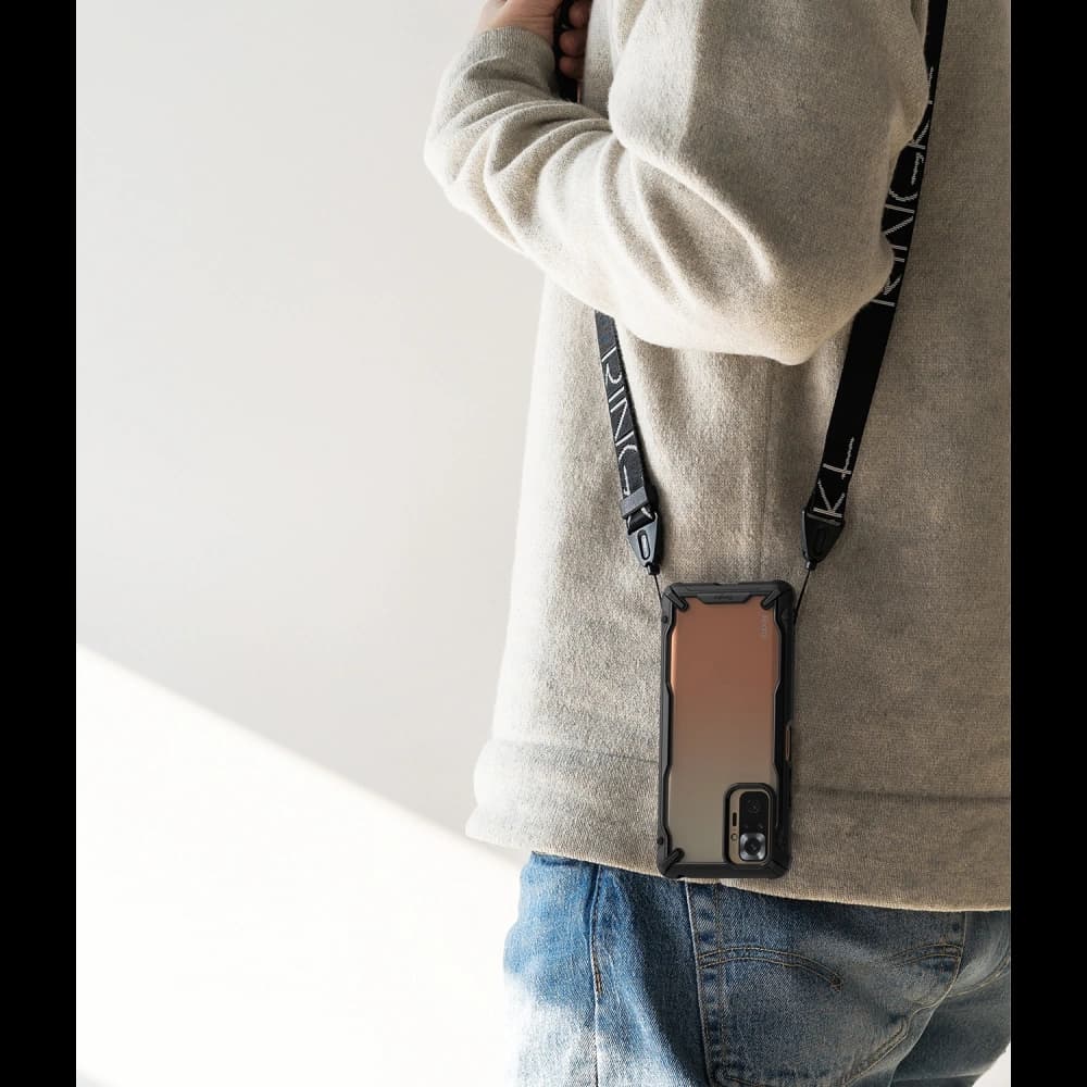 Ringke Tasche Fusion-X Redmi Note 10 Pro Schwarz - 6