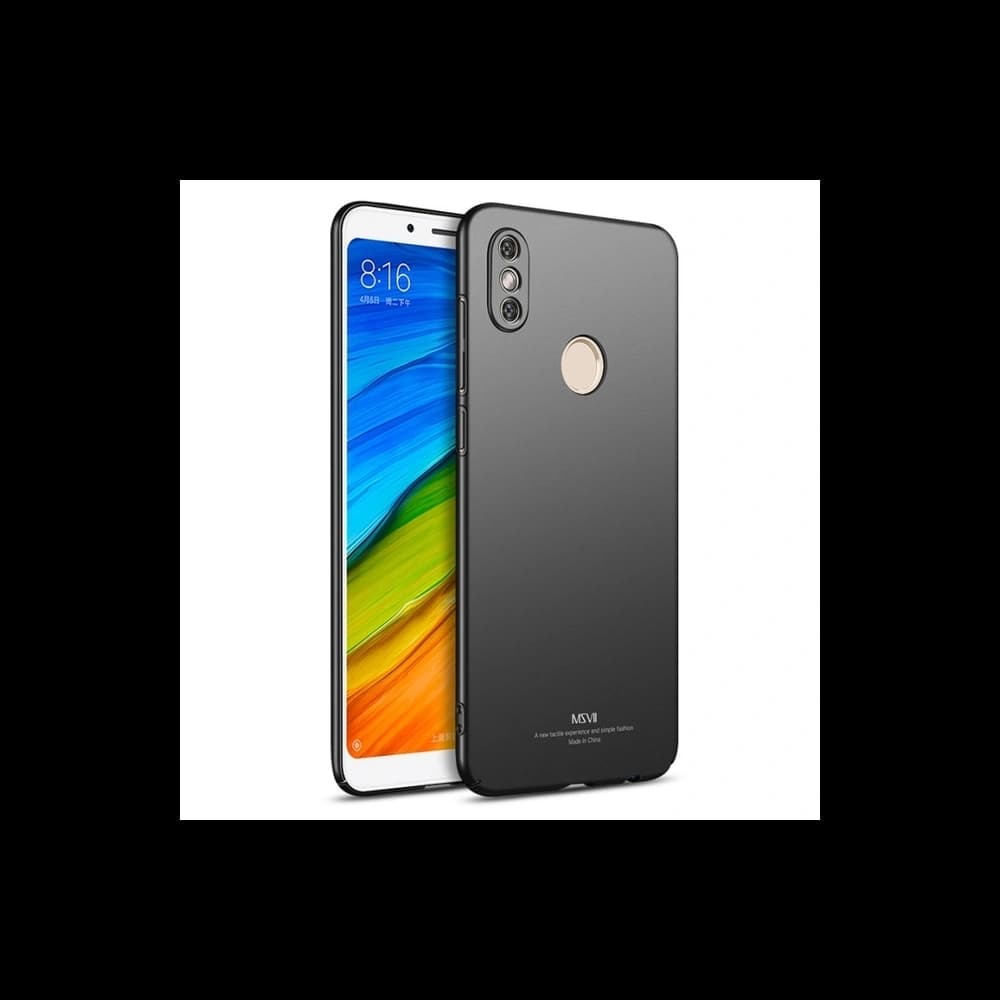 Case MSVII Xiaomi Redmi Note 5/Redmi Note 5 Pro Schwarz - 1
